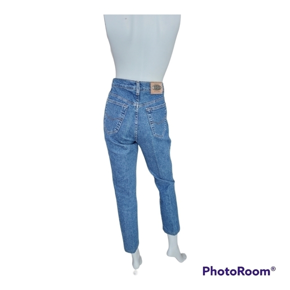 Vintage original LOIS blue jeans, high waist Mom jeans. Made in Canada, … - Picture 4 of 16
